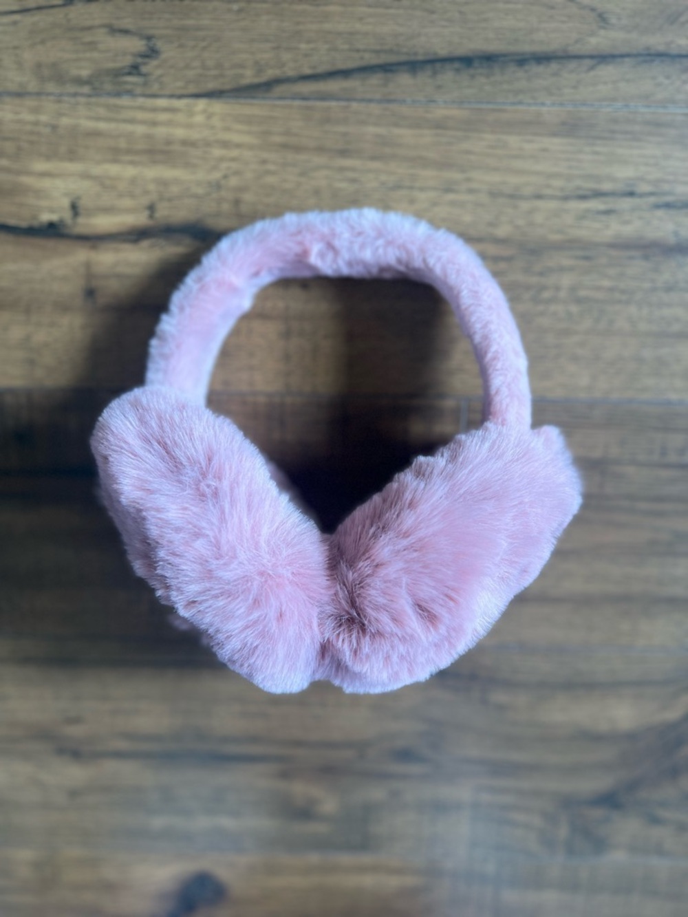 ❄️☃️ Plush Pink Earmuffs - Cozy Faux Fur Ear Warmers